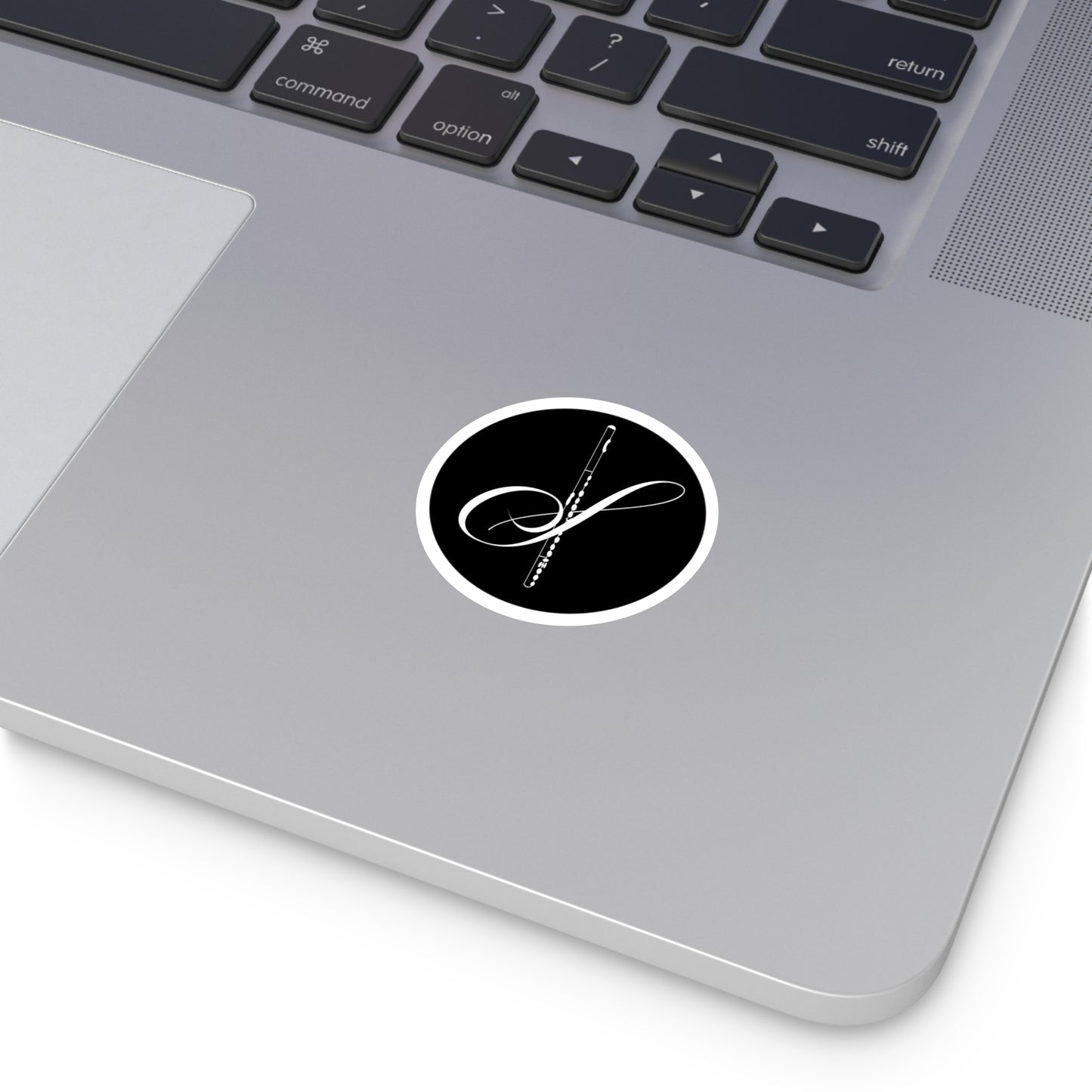 Sempreflute Round Vinyl Sticker